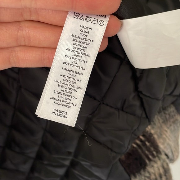 Joe Fresh Plaid Coat - Picture 5 of 6